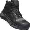 Keen Utility Boots: Men's 1025695 Black Gun Metal Kansas City Carbon-Fiber Athletic Boot