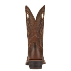 Ariat Boots: Men's 10002227 Square Toe Roughstock Cowboy Boots 9 Ariat Boots: Men's 10002227 Square Toe Roughstock Cowboy Boots -Men's Work Boots Store 10002227 heel