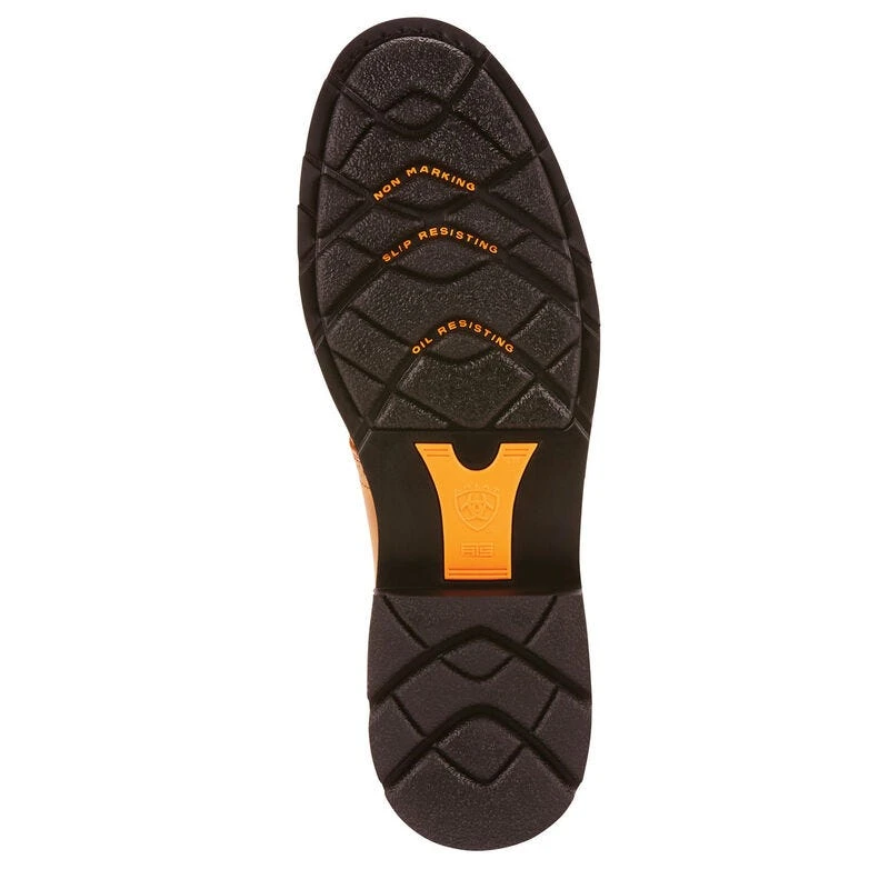 Ariat Boots: Men's 10002304 Aged Bark Slip-Resistant Cowboy Boots 4 Ariat Boots: Men's 10002304 Aged Bark Slip-Resistant Cowboy Boots - Image 2