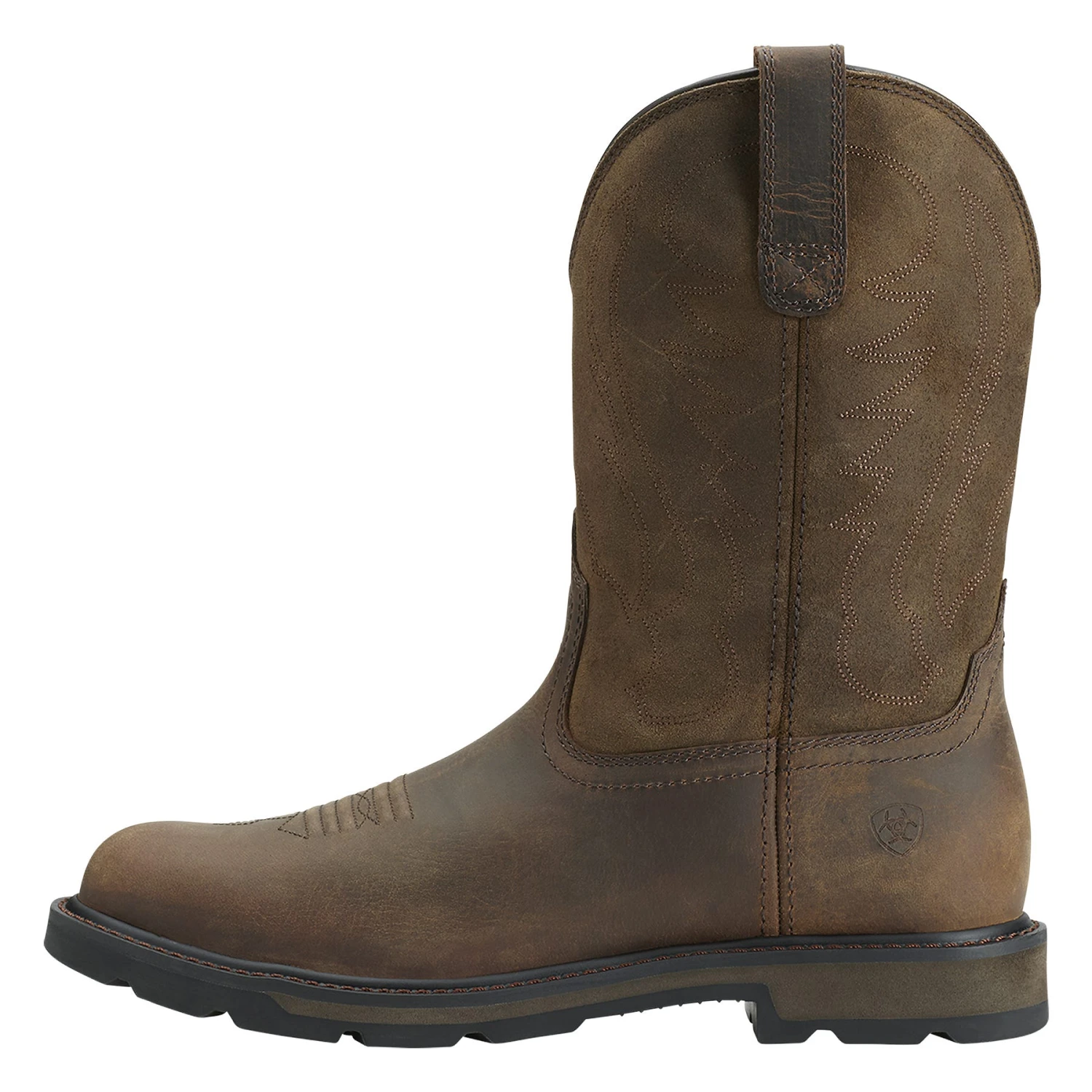 Ariat Boots 10014238 Men's Groundbreaker 10" Pull On Work Boots 6 Ariat Boots 10014238 Men's Groundbreaker 10" Pull On Work Boots - Image 4