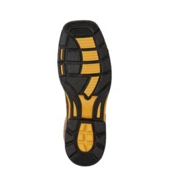 Ariat Boots: Men's Brown 10017170 Puncture-Resistant Composite Toe Workhog Cowboy Boots -Men's Work Boots Store 10017170 sole