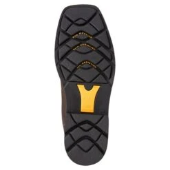 Ariat Boots: Men's 10017434 Brown Green Sierra Wide 10" Steel Toe Slip Resistant Pull On Work Boots -Men's Work Boots Store 10017434 sole