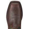 Ariat Boots: Men's 10017434 Brown Green Sierra Wide 10" Steel Toe Slip Resistant Pull On Work Boots -Men's Work Boots Store 10017434 toe