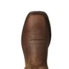 Ariat Boots: Men's 10020059 Brown Groundbreaker 10" Slip Resistant Pull On Work Boots -Men's Work Boots Store 10020059 2 1