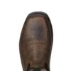 Ariat Boots: Composite Toe 10020072 Men's Brown Pull On Intrepid Venttek Work Boots -Men's Work Boots Store 10020072 toe