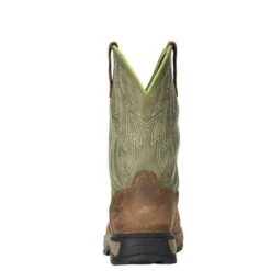 Ariat Boots: Men's 10021486 Composite Waterproof Western Pull On Rebar Boots 9 Ariat Boots: Men's 10021486 Composite Waterproof Western Pull On Rebar Boots -Men's Work Boots Store 10021486 heel