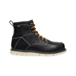 Keen Utility Boots: Men's 1027083 Black Aluminum Toe 6" CSA San Jose Waterproof EH Work Boot -Men's Work Boots Store 1027083 p 2 edit