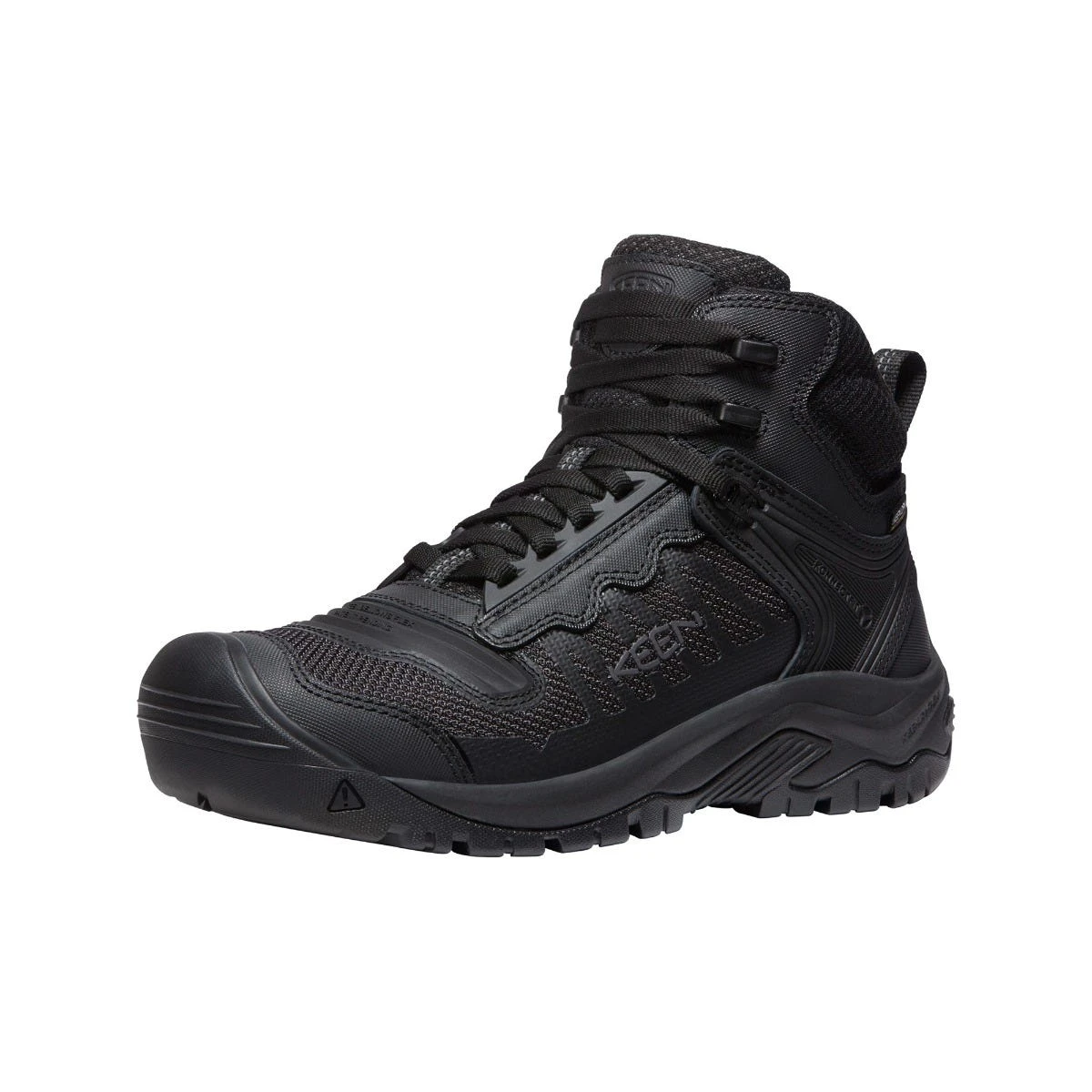 Keen Utility Boots: Men's 1027111 Black Soft Toe Reno Mid KBF Waterproof EH Work Boot 4 Keen Utility Boots: Men's 1027111 Black Soft Toe Reno Mid KBF Waterproof EH Work Boot - Image 2