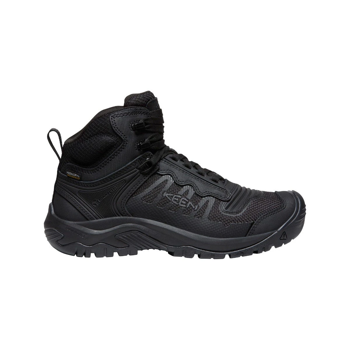 Keen Utility Boots: Men's 1027111 Black Soft Toe Reno Mid KBF Waterproof EH Work Boot 3 Keen Utility Boots: Men's 1027111 Black Soft Toe Reno Mid KBF Waterproof EH Work Boot