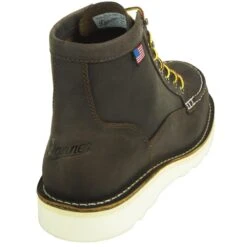 Danner Boots: Men's Brown Moc Toe 15563 Bull Run Soft Toe Work Boots -Men's Work Boots Store 15563 5 1