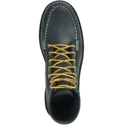 Danner Boots: Men's Black Moc Toe 15568 Bull Run Soft Toe Work Boots -Men's Work Boots Store 15568 1 1