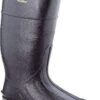 Servus Boots: Men's 18801 Black Iron Duke Steel Toe Waterproof PVC 15IN Boot -Men's Work Boots Store 18801 blm