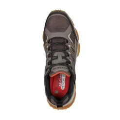 Skechers Work Shoes: Men's 200140 TPBK Taupe Black Steel Toe Skech-Air Envoy Arcket EH Work Shoe -Men's Work Boots Store 200140 tpbk bedit