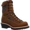 Georgia Boots: Men's GB00617 Brown Composite Toe 9" Waterproof LTX Logger Work Boot -Men's Work Boots Store 20221230082226 73cab726 meedit