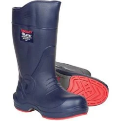 Tingley Boots: Unisex 26256 Blue Red Flite Composite Toe PVC Rubber Boots -Men's Work Boots Store 26256