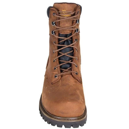 Chippewa Boots: Men's Steel Toe 55025 Brown Insulated EH Work Boots 8 Chippewa Boots: Men's Steel Toe 55025 Brown Insulated EH Work Boots - Image 6