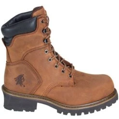 Chippewa Boots: Men's Steel Toe 55026 EH 8 Inch Logger Work Boots -Men's Work Boots Store 55025 chippewao 01
