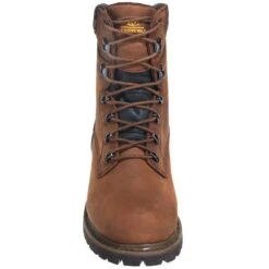 Chippewa Boots: Men's Brown 55068 Insulated Waterproof Boots -Men's Work Boots Store 55068 chippewaf 01
