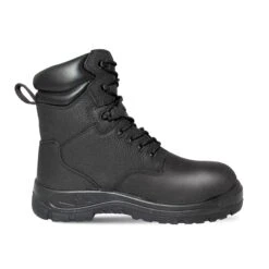 Genuine Grip Boots: Men's 6080 Black Poseidon Composite Toe Work Boot -Men's Work Boots Store 6080 3