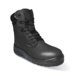 Genuine Grip Boots: Men's 6080 Black Poseidon Composite Toe Work Boot -Men's Work Boots Store 6080 4