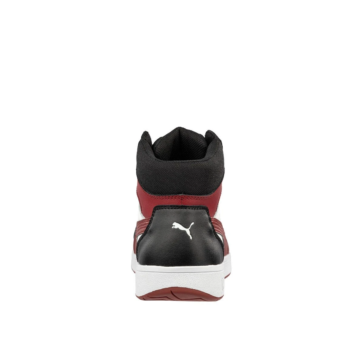 Puma Shoes: Men's 630055 Black White Red Composite Toe Mid EH Frontcourt Heritage Work Shoe 6 Puma Shoes: Men's 630055 Black White Red Composite Toe Mid EH Frontcourt Heritage Work Shoe - Image 4