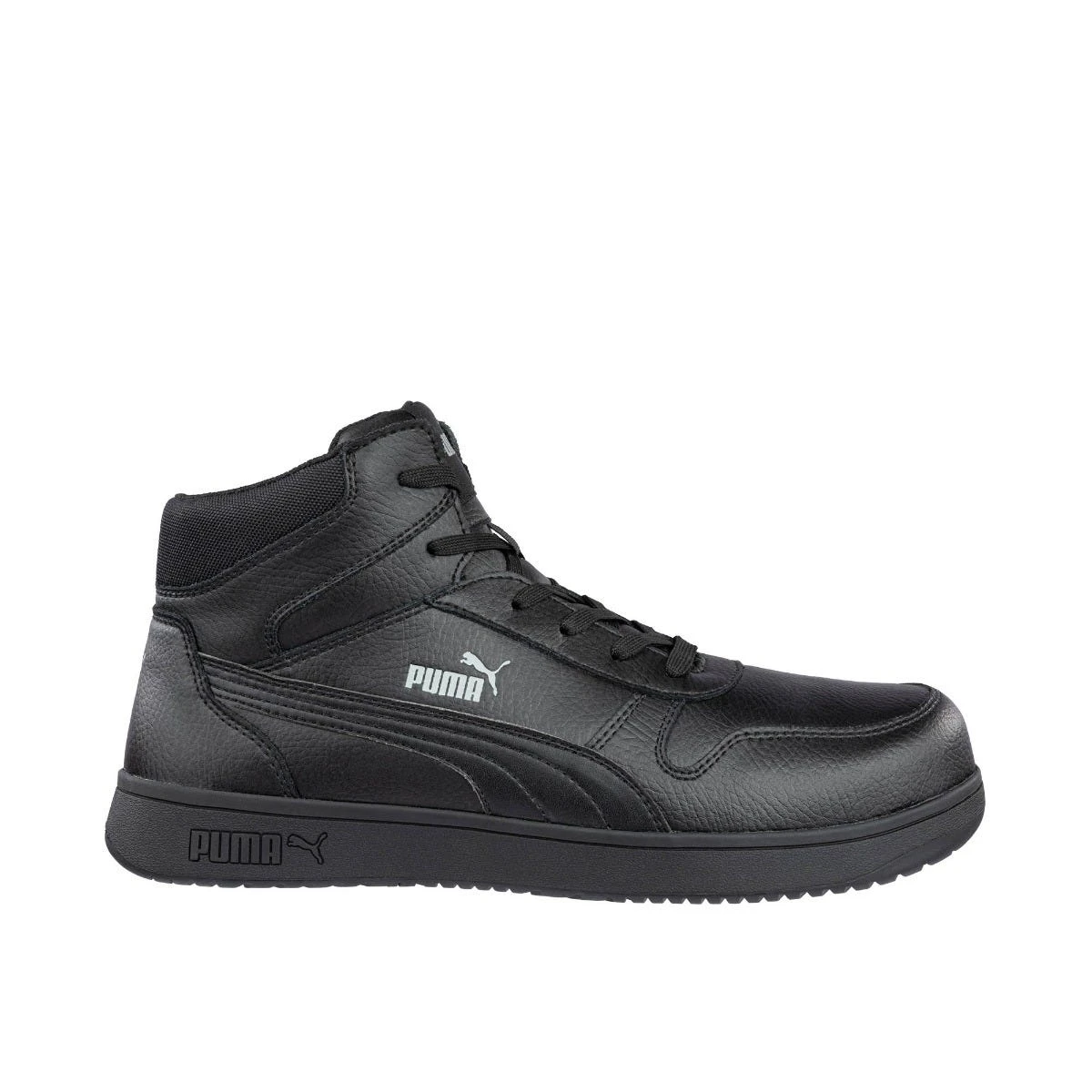 Puma Shoes: Men's 630065 Black Composite Toe Mid Frontcourt EH Heritage Work Shoe 3 Puma Shoes: Men's 630065 Black Composite Toe Mid Frontcourt EH Heritage Work Shoe