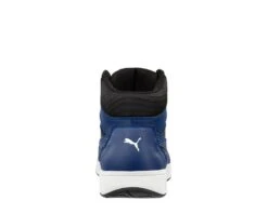 Puma Shoes: Men's 630075 Blue Black Composite Toe Mid Frontcourt Heritage Work Shoe 11 Puma Shoes: Men's 630075 Blue Black Composite Toe Mid Frontcourt Heritage Work Shoe -Men's Work Boots Store 630070 frontcourt blue blk mid back web