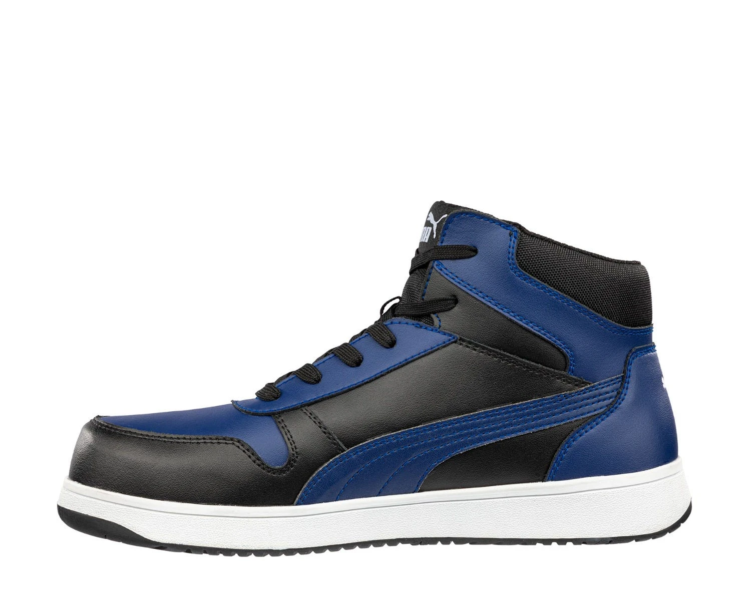 Puma Shoes: Men's 630075 Blue Black Composite Toe Mid Frontcourt Heritage Work Shoe 4 Puma Shoes: Men's 630075 Blue Black Composite Toe Mid Frontcourt Heritage Work Shoe - Image 2