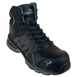 Puma Safety 633805 Men's Mid Velocity 2.0 Fiberglass Toe Work Shoes