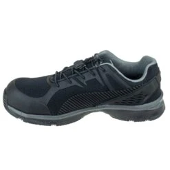 Puma Safety 643835 Men's Black Low Fuse Motion 2.0 Fiberglass Toe Work Shoes -Men's Work Boots Store 643835 4