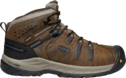 Keen Utility: Men's 1023237 Cascade Brown Orion Blue Flint II Steel Toe Waterproof Work Boot -Men's Work Boots Store 7ee03bd70afb0819d97e272dd75c6781