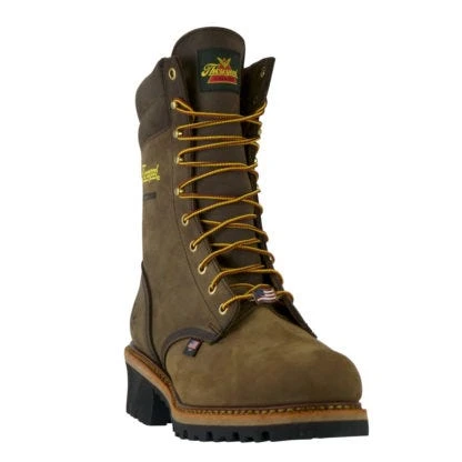 Thorogood Boots: Men's 804-3555 Brown CrazyHorse Steel Toe Logger Work Boot 5 Thorogood Boots: Men's 804-3555 Brown CrazyHorse Steel Toe Logger Work Boot - Image 3