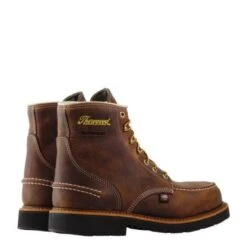 Thorogood Boots: Men's 804-3696 Brown CrazyHorse Steel Toe Work Boot -Men's Work Boots Store 804 3696 3 416x416 1