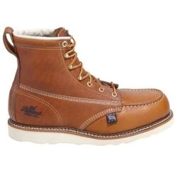 Thorogood Boots: Men's Steel Toe Vibram Sole Work Boots 804-4200 -Men's Work Boots Store 804 4200 thorogoodo 01