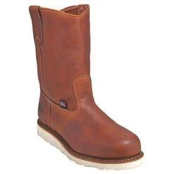 Thorogood Boots: Men's 804-4205 Steel Toe USA Made EH Wellington Boots -Men's Work Boots Store 804 4205st thorogoodp 01 2