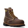 Thorogood Boots: Men's 804 4514 Brown Nano Safety Toe USA Made American Heritage Waterproof Insulated Crazyhorse Work Boot 1 Thorogood Boots: Men's 804 4514 Brown Nano Safety Toe USA Made American Heritage Waterproof Insulated Crazyhorse Work Boot -Men's Work Boots Store 804 4514 5edit1