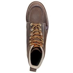 Thorogood Boots: Men's Brown Moc Toe 814-4203 USA Made American Heritage Work Boots -Men's Work Boots Store 814 4203 thorogoodt 01