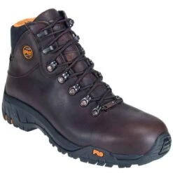 Timberland PRO Boots: Men's 85520 TiTAN Brown Trekker EH Alloy Toe Boots -Men's Work Boots Store 85520st timberlandp 01