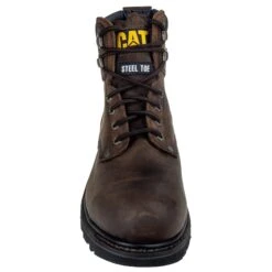Caterpillar Boots: Men's Steel Toe EH 89586 Brown Boots 11 Caterpillar Boots: Men's Steel Toe EH 89586 Brown Boots -Men's Work Boots Store 89586 5