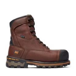 Timberland PRO Boots: Men's 89628 Boondock EH Insulated Composite 8" Toe Boots -Men's Work Boots Store 89628edit