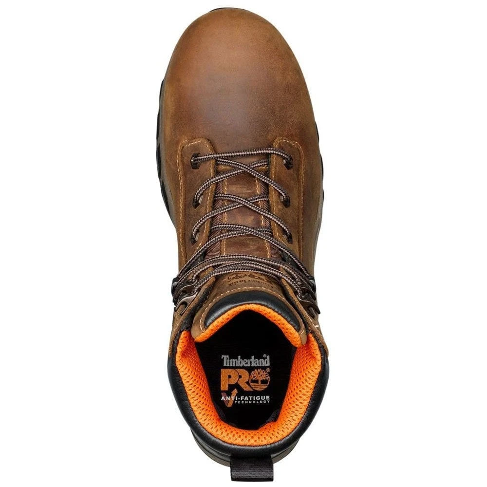 Timberland Pro Boots: Men's A1RVS Tan Hypercharge Composite Toe Waterproof Work Boot 3 Timberland Pro Boots: Men's A1RVS Tan Hypercharge Composite Toe Waterproof Work Boot