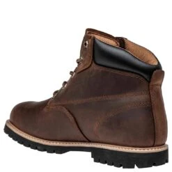 Timberland Pro Boots: Men's A1WG2 Brown Gritstone Slip Resistant 6" Work Boot -Men's Work Boots Store a1wg2 1