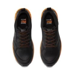Timberland Pro Shoes: Men's A2123 Black Orange Reaxion Composite Toe Athletic Work Shoe -Men's Work Boots Store a2123 2edit