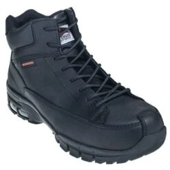 Avenger Boots: Men's Black Composite Toe Work Boots A7248 -Men's Work Boots Store a7248ct avengerp 01