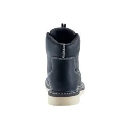 Avenger Boots: Men's A7508 Black Carbon Toe 6" Waterproof EH Wedge Moc Toe Work Boot -Men's Work Boots Store a7508 6