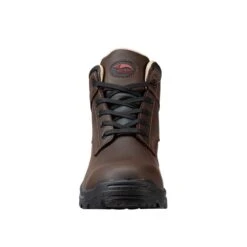 Avenger Boots: Men's A8001 Brown Steel Toe Builder EH Slip Resistant 6" Work Boot -Men's Work Boots Store a8001 2