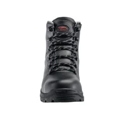Avenger Boots: Men's A8224 Black Steel Toe 6" Waterproof Builder EH Work Boot -Men's Work Boots Store a8224 8624 front