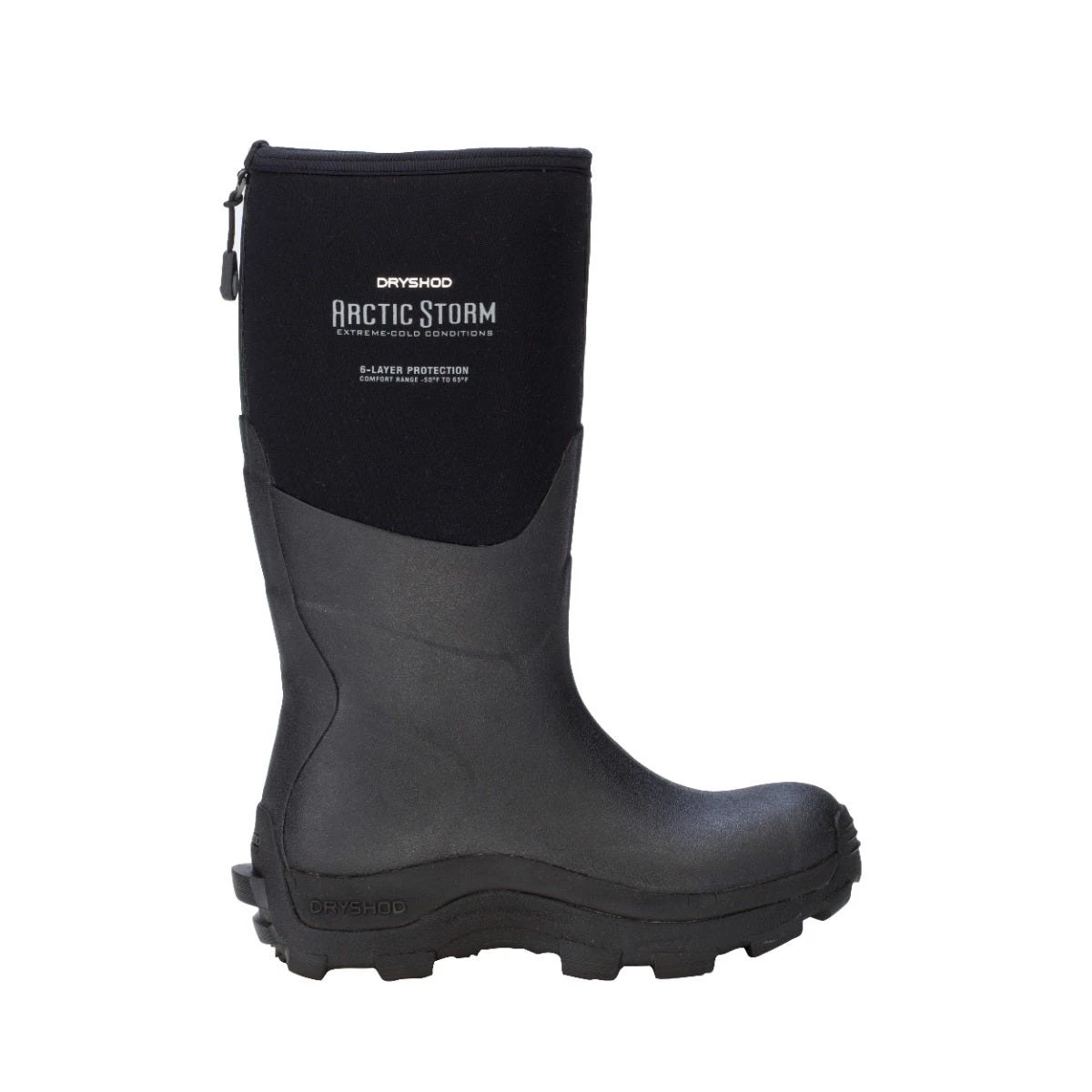 DryShod Boots: Women's ARS-WH-BK Black Hi Artic Storm Extreme Cold Winter Boot 4 DryShod Boots: Women's ARS-WH-BK Black Hi Artic Storm Extreme Cold Winter Boot - Image 2