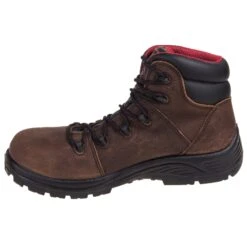 Avenger Boots: Men's Brown A7221 Waterproof Puncture Resistant Composite Toe Hikers -Men's Work Boots Store avenger a7221 i 001