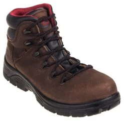 Avenger Boots: Men's Brown A7221 Waterproof Puncture Resistant Composite Toe Hikers -Men's Work Boots Store avenger a7221 p 001